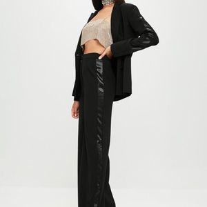 Carli Bybel tuxedo pants